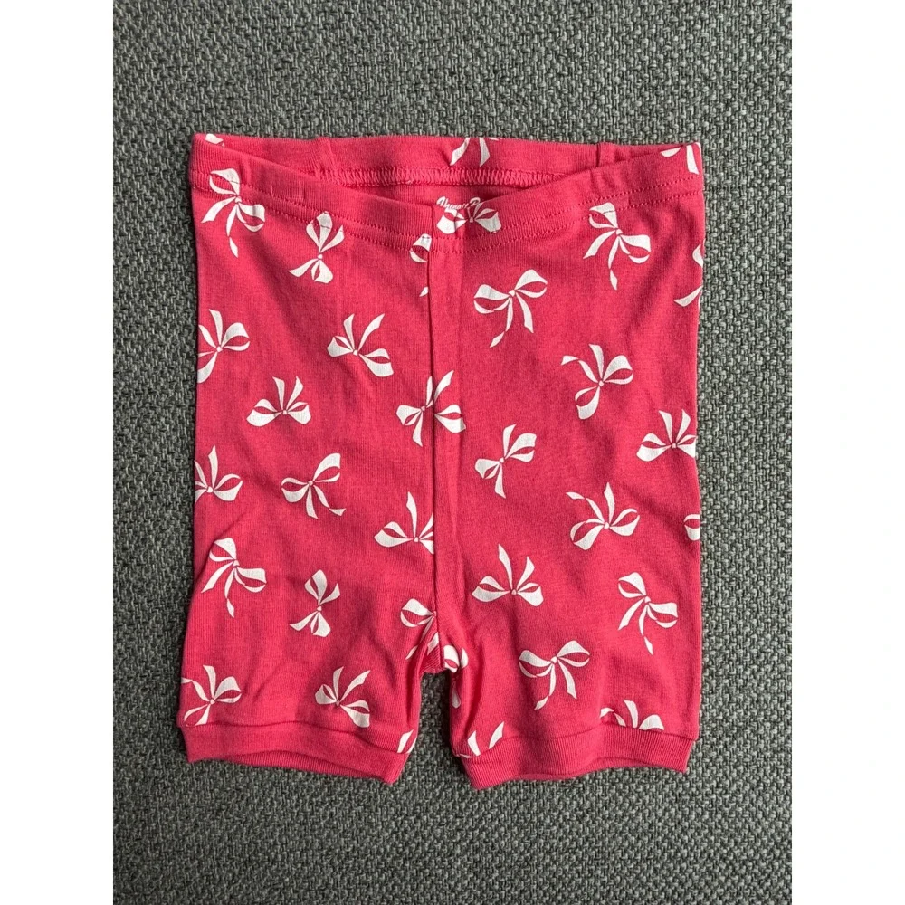 Vaenait Baby Kids Pink Ballet Shoes Bows Pajama Set 100% Cotton 4-5T NEW‎